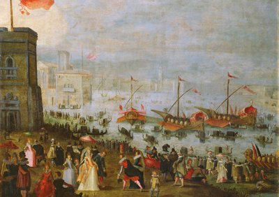 A Fete in Venice by Paolo Fiammingo